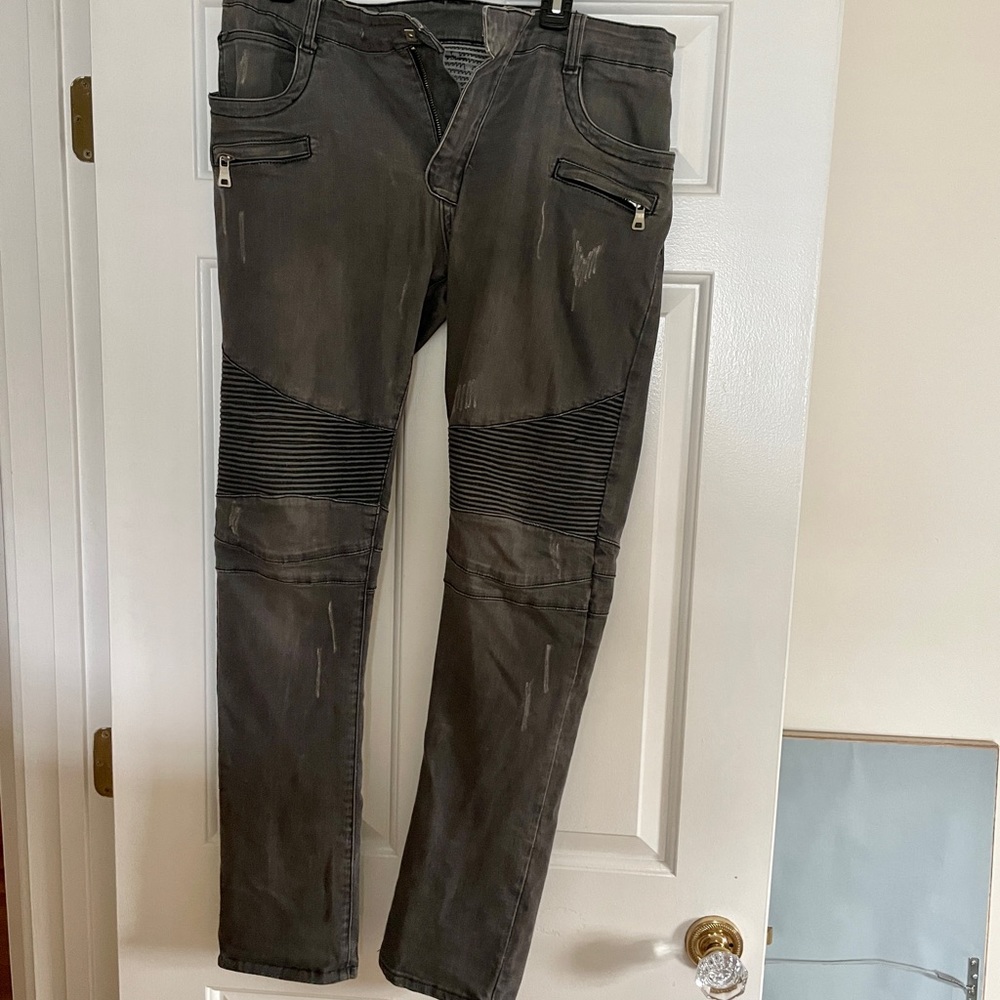 Balmain Men’s Gray Jeans